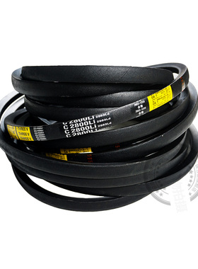 c型三角带C1016-3175li橡胶工业空压机器电机传动皮带C型三角皮带