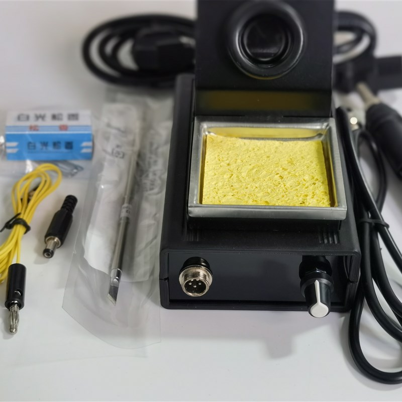 T12焊台白菜白光恒温大功率数显电烙铁带休眠可调温电焊烙铁