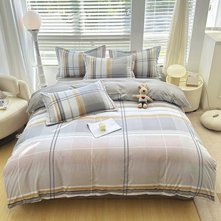 被套床单四件套件床上用品被套床单7 FUANNAFANGZHI春夏新款