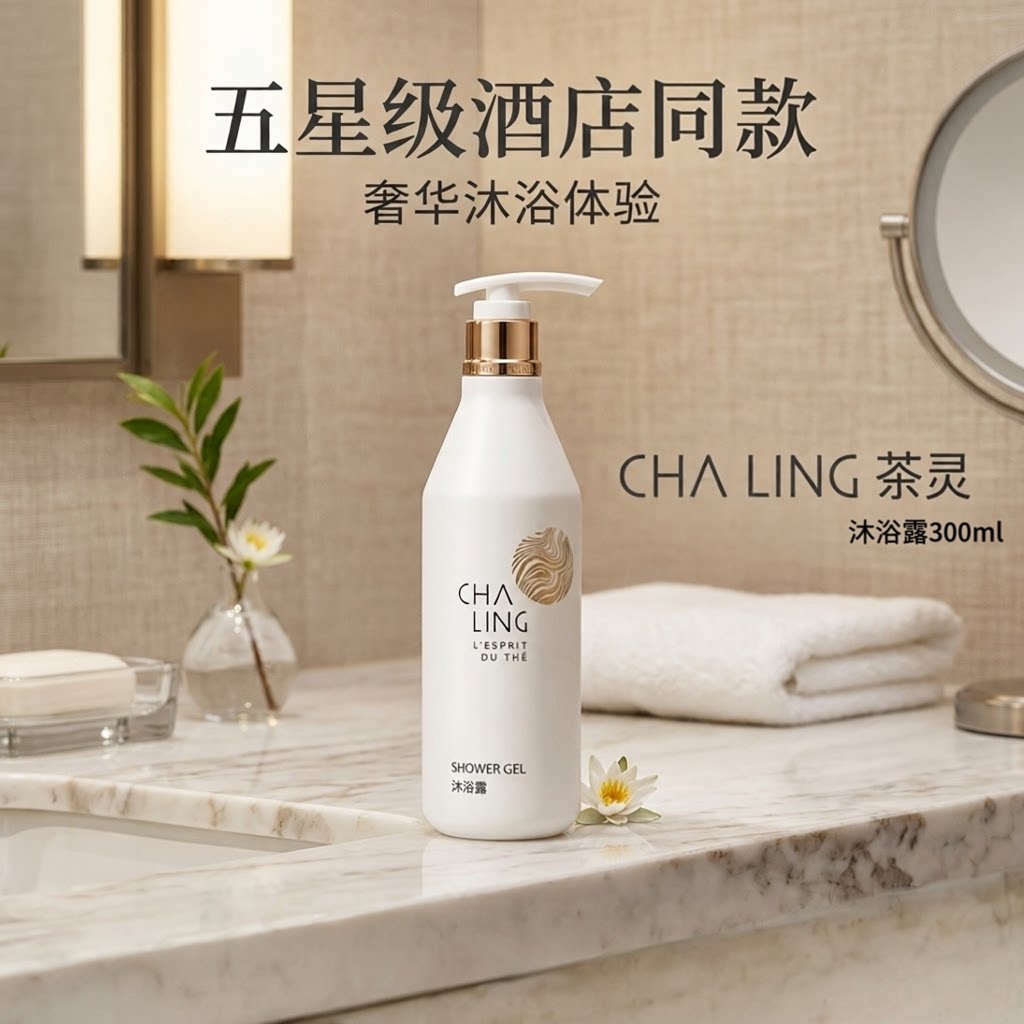 酒店同款茶灵茶香系列沐浴露图片