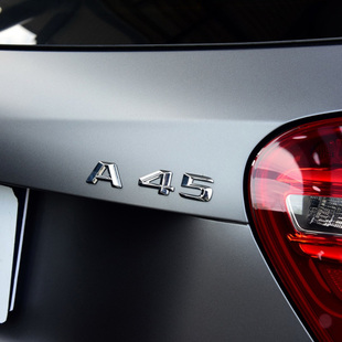 奔驰A160字标A180L车标A200L车贴A250改装A260字母后尾标志排量标