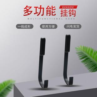 新款 饰挂勾 直销跨境黑色防滑户外收纳金属挂钩 野餐聚会用悬挂装