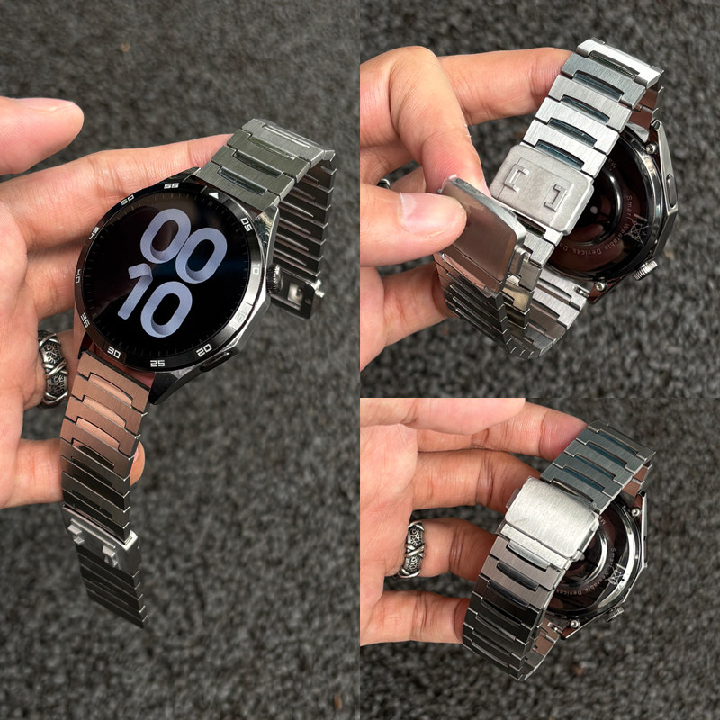 【高低位金属】适用华为gt6手表gt5凸字节磁吸卡扣表带watch543不锈钢gt4男款6pro智能高级54pro夏季荣耀腕带图片