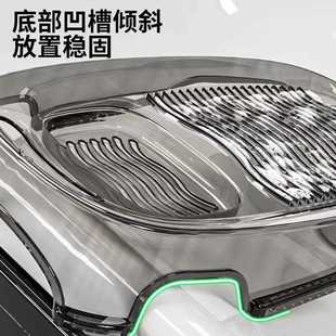 直销洗衣盆透明塑料盆子家用带搓衣板一体加厚特大号泡脚桶加 新款