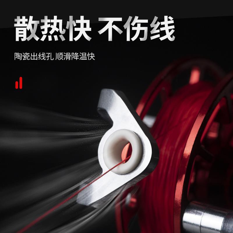 新款直销前打轮全金属纺车轮筏钓轮冰钓轮筏轮飞钓轮超轻渔线轮渔
