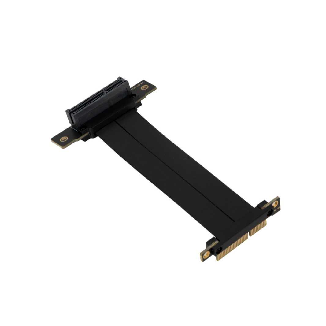 华智PCIE 4.0 x4延长线支持DMA全PIN口64针全速连接线