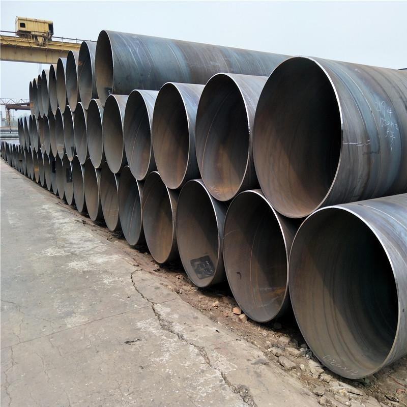 大口径螺旋钢管 双面埋弧焊GB螺旋焊接 GB/T3091标准螺旋钢管