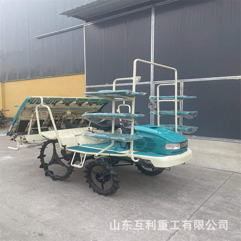 轻便型手拉式750型水稻插秧机  乘坐式高速低速六行水稻插苗机