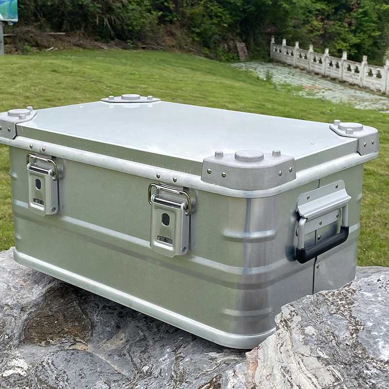 厂家供应户外铝箱露营装备铝合金收纳箱自驾游收纳盒超大储物箱