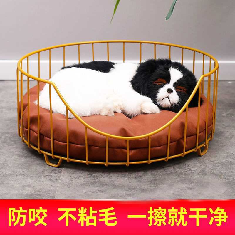 狗窝猫窝仓鼠用品花枝金丝松鼠刺猬铁艺平台笼子二层睡窝蜜袋铁窝