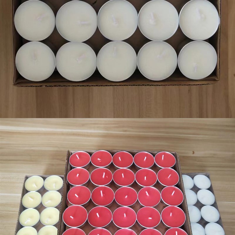 整箱酥油灯1小时2小时4小时100粒8小时50粒12小时24小时铝壳蜡烛