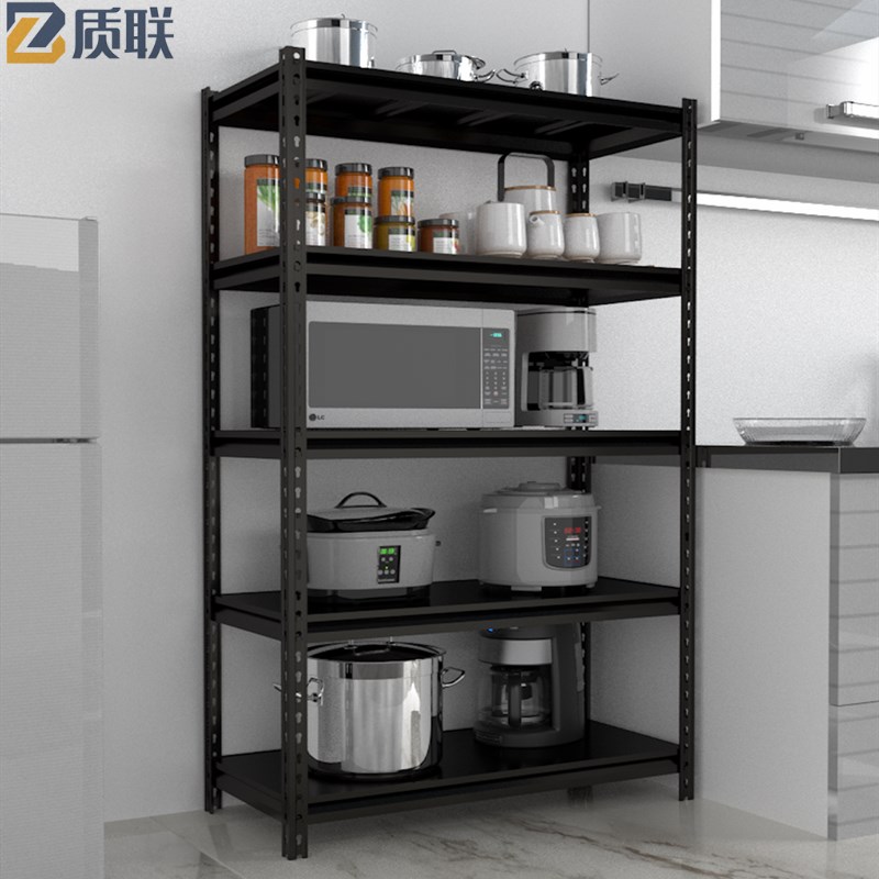 转角L型货架置物架多层仓库阳台储物架杂物间商用超市钢制收纳架