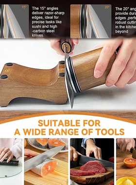 Rolling sharpener滚轮磨刀器【经典】铝合金金刚砂滚筒