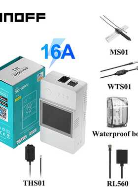 SONOFFTH16THR316D易微联WiFi定时温湿度开关温控智能语音控制