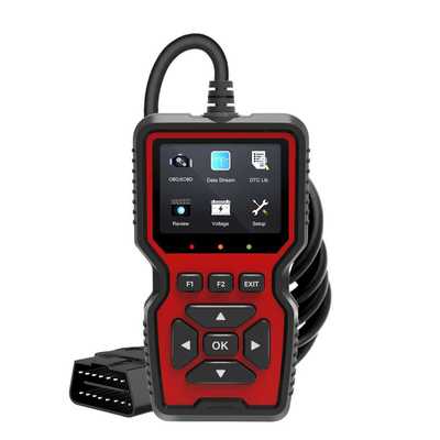 V519 Car Scanner OBD2汽车检测仪故障诊断仪多功能多语言