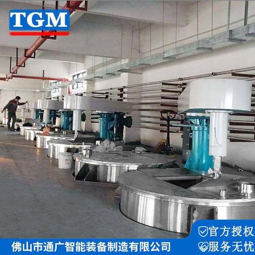 厂家供应平台式分散机一机两缸平台式高速分散机化工涂料设备