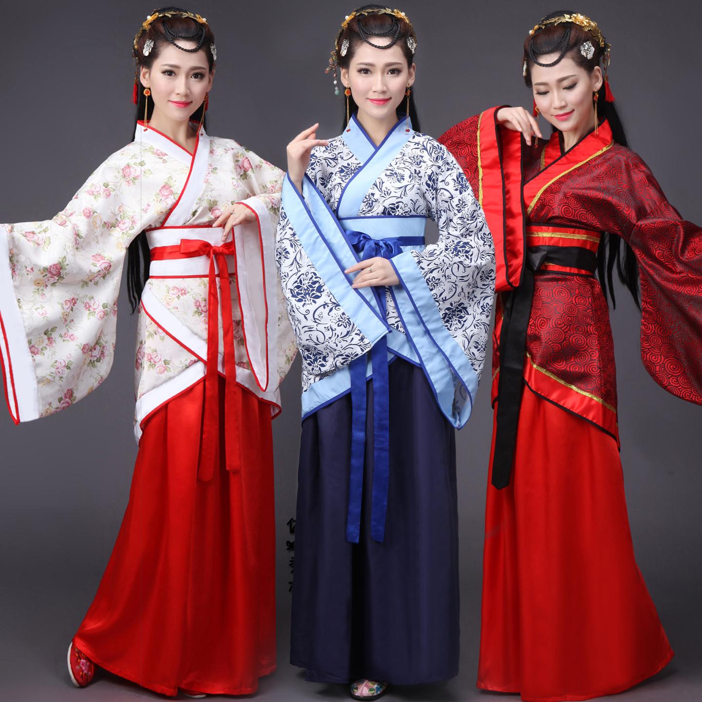 古装服装仙女飘逸女汉服唐装戏服