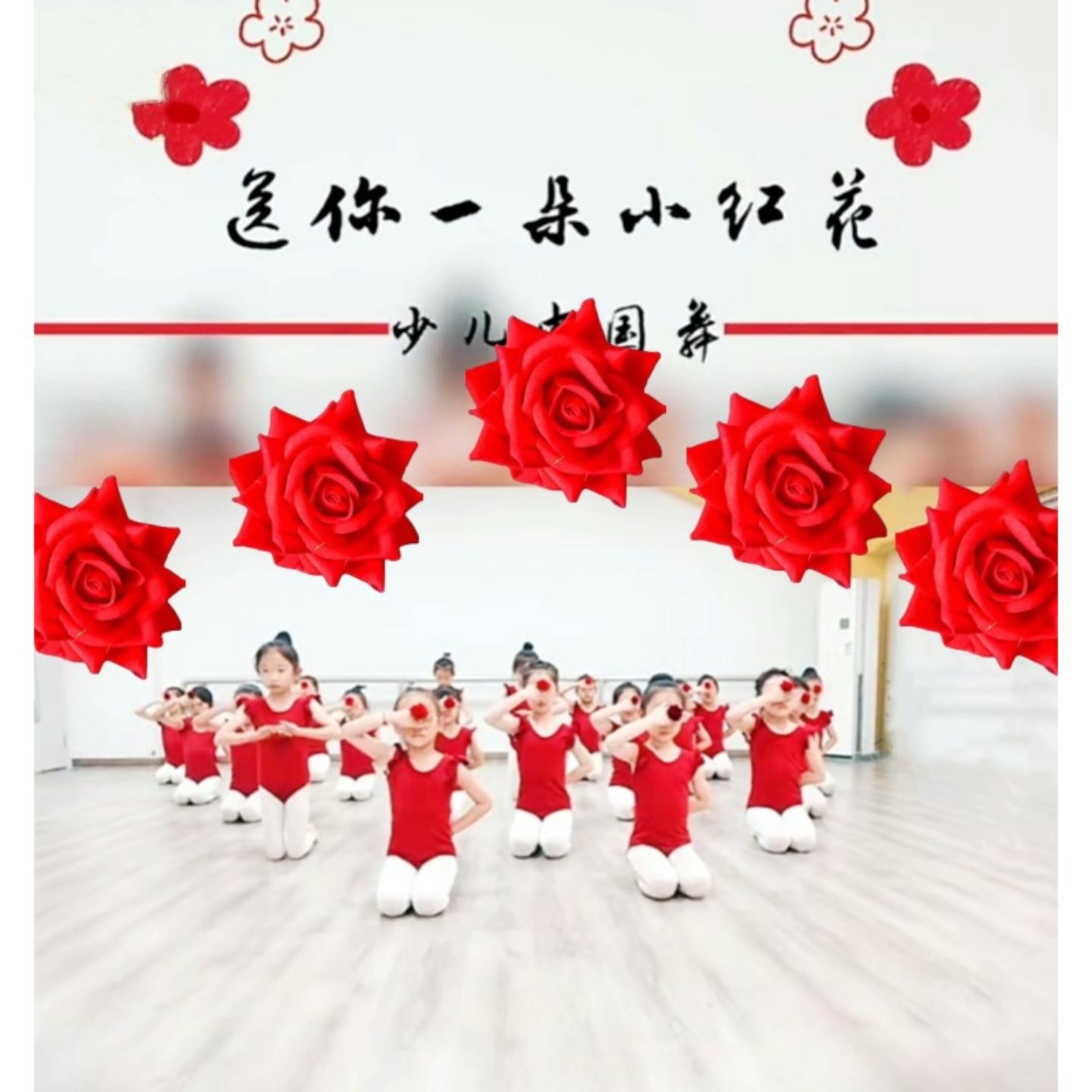 少儿中国舞送你一朵小红花手指