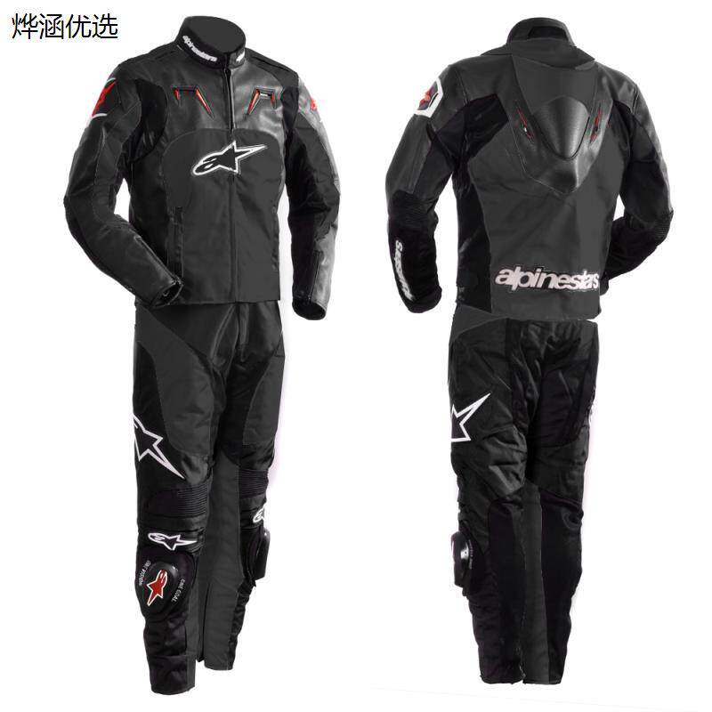 摩托车骑行服套装机车服男防摔越野赛车服四季防风透气骑士服防水