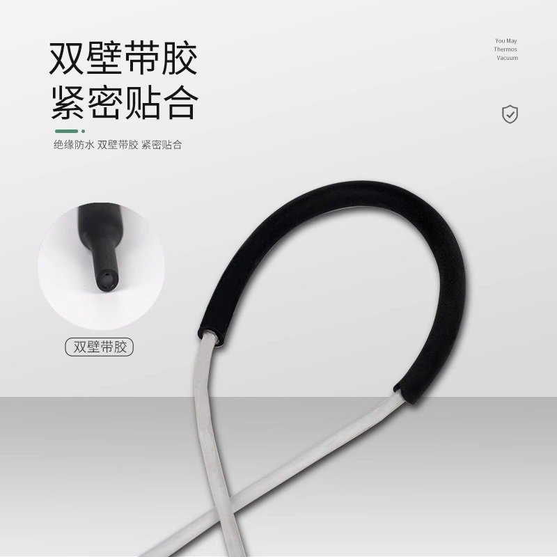 热缩管黑色3倍收缩防水带胶套管绝缘加厚护套双壁管电工线套整卷