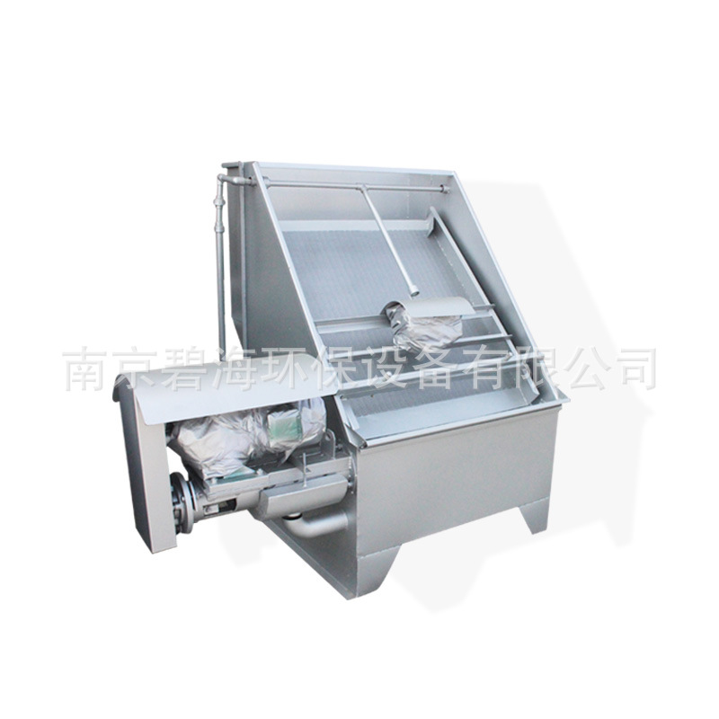 不锈钢振动式固液分离器 南京优质斜筛式猪粪固液分离机生产厂家