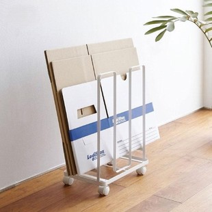 废纸箱收纳家用架废旧纸板箱空快递盒打包箱分类整理架子置物直销