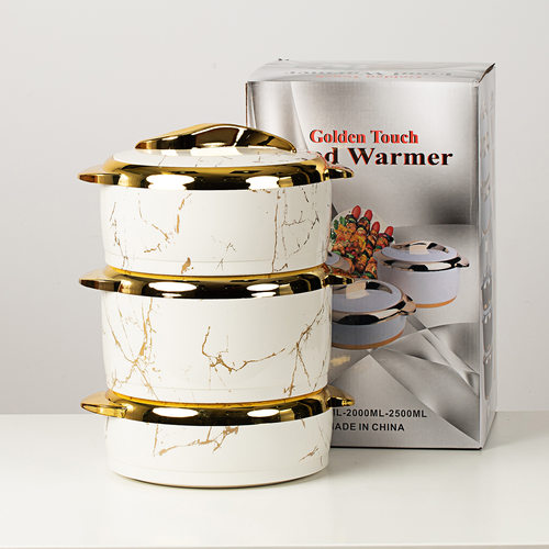 厂价Food  Warme外贸3PCS外贸热销非洲1500ML2000ML2500ML圆保温