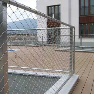 不锈钢绳网高空防坠网安全网钢丝绳网学校防坠网防坠物网
