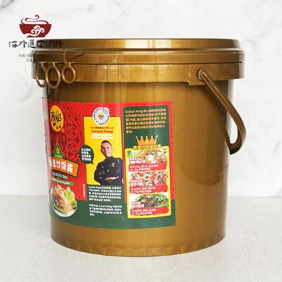 庞师泰皇炒饭酱4kg网红泰式海鲜炒饭酱炒菜炒面酱微辣型整箱商用