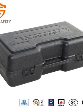 厂家直销正压式空气箱 呼吸器储放箱 黑色空气呼吸器存放箱塑料箱