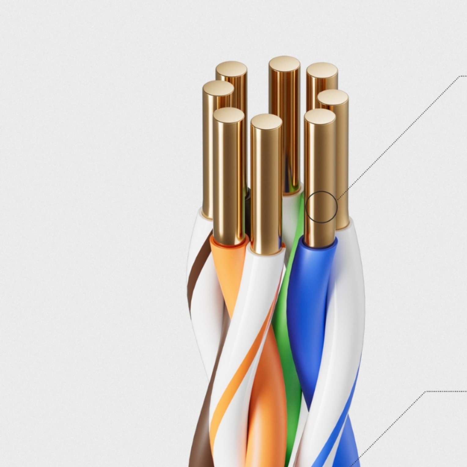 TP 室外网线5类阻水网线 TL-EC5e-305BE监控专用室外防水网线0.45