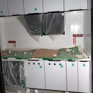 广东佛山厂家厨房橱柜柜门简易大理石灶台门全铝家居厨房柜子吊柜