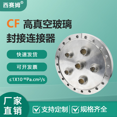 西赛姆26482系列厂家直销CF150馈通穿墙真空不锈钢304气密连接器
