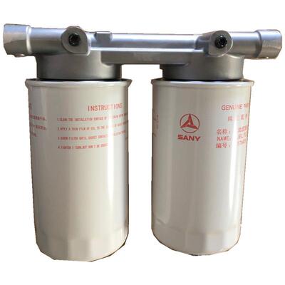 三一SY245H挖掘机柴油滤芯座60214347 60214346 60176475原厂配件