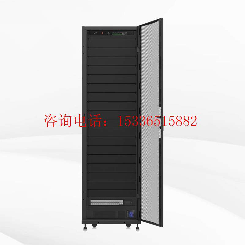 雷迪司简易型数据中心一体化机柜3KVA无空调系统内置UPS环控配电