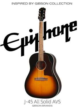 民谣木吉他大师全单Masterbilt J-45 AVS 复古日落色渐变