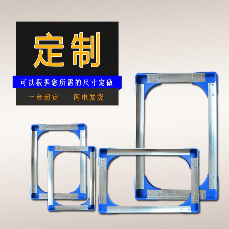 新款直销彪腾铝合金乌龟车万向轮拉货车周转车搬运工具车可加刹车