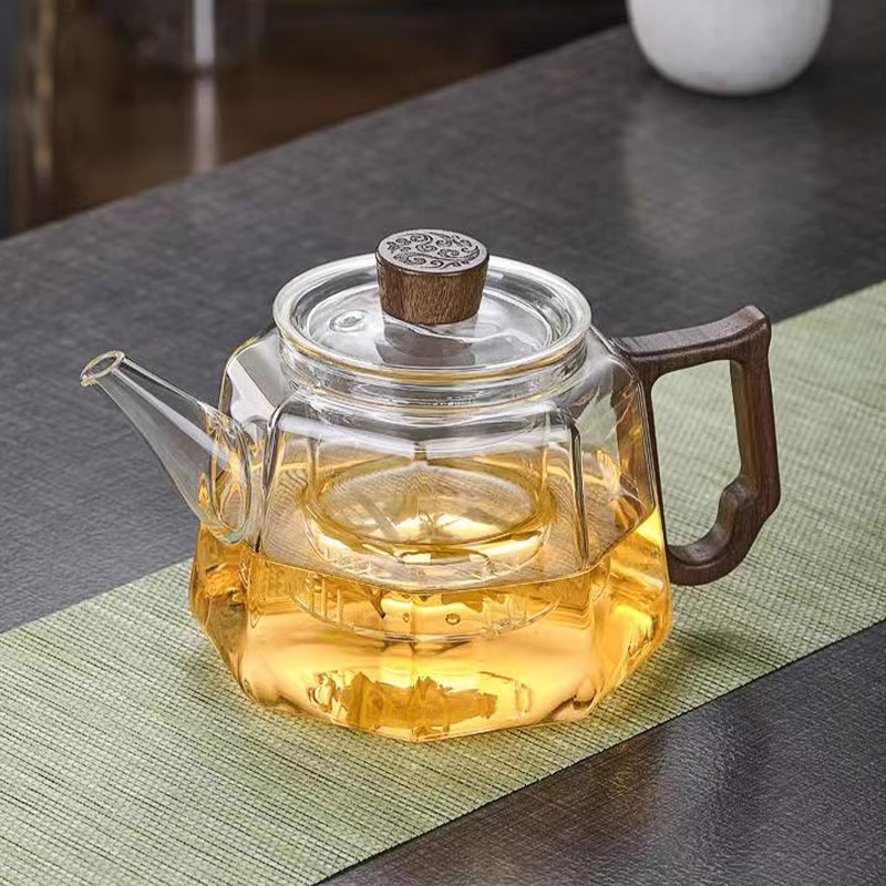 养生花茶泡茶壶2025新款高硼硅玻璃茶壶加厚