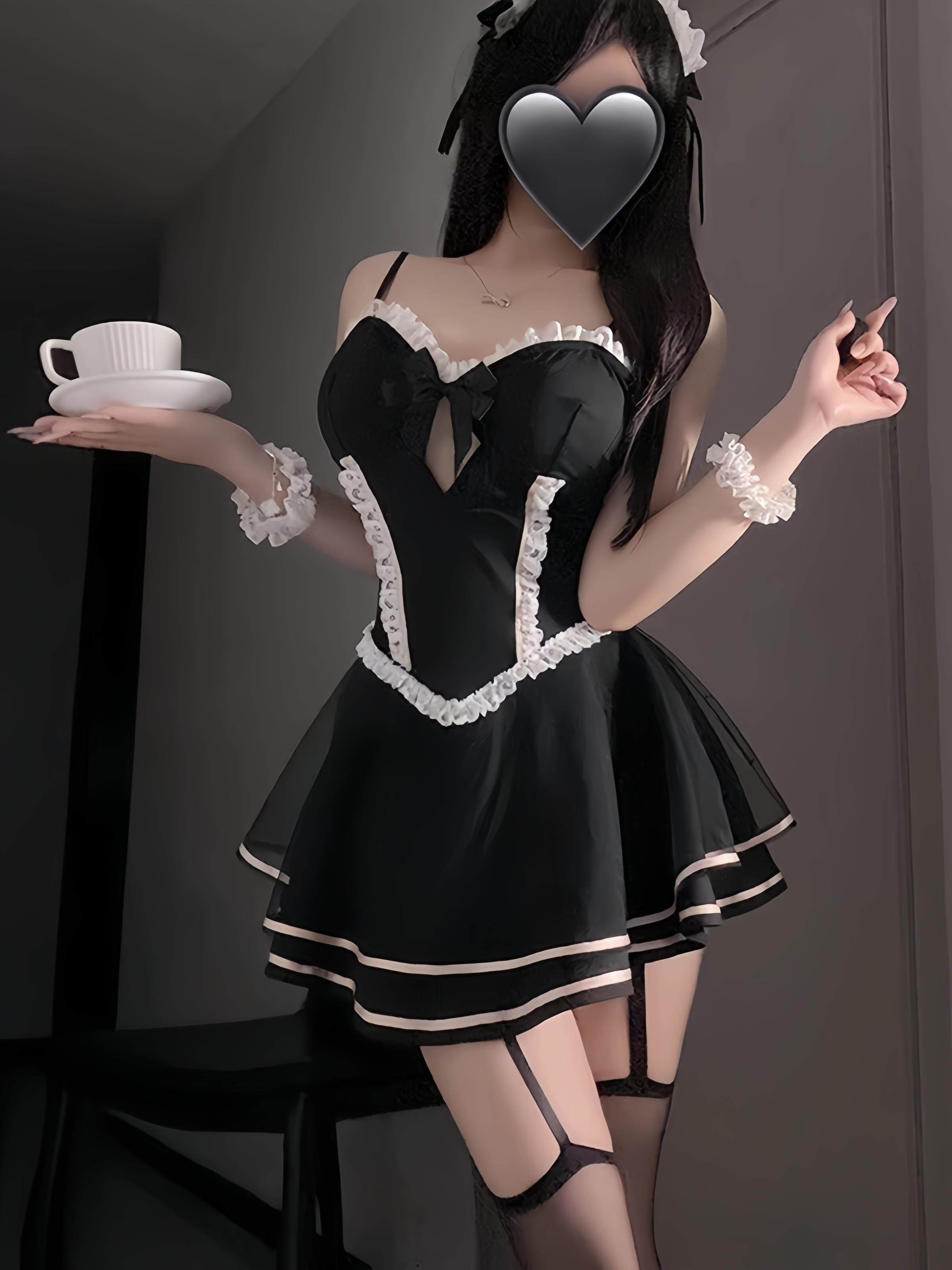 性感诱惑女仆cos趣味制服情趣内衣女佣蓬蓬裙禁欲系纯欲夜店睡衣