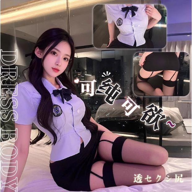 性感学院风情趣内衣秘书制服新款性感诱惑装激情可爱教官睡衣套装