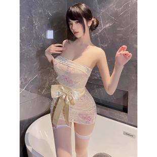 性感包臀御姐情趣内衣纯欲刺绣印花日系和服套装 趣味禁欲系约会裙
