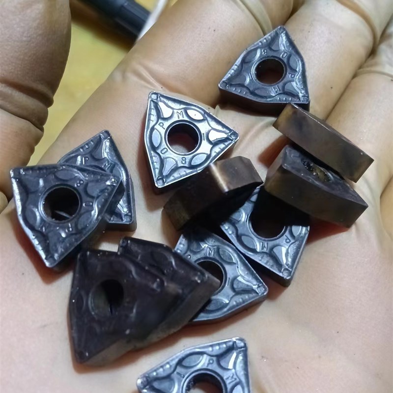 二手数控刀片山特维克桃形外圆车刀片 WBNMG080404 WNMG080408