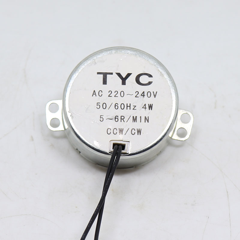 49KTYcZ交流永磁同步电机220v可逆向齿轮减速小马达微型低速正反