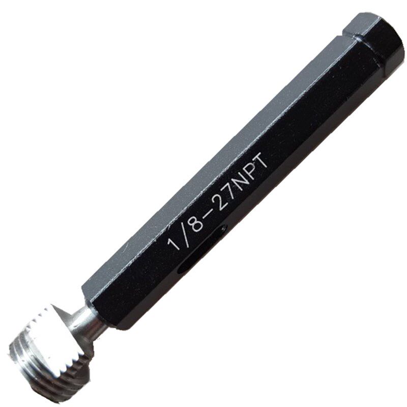 国产60度美制圆锥管螺纹塞规NPT1/8-27NPT1/4 NPT3/8NPT1/2量规