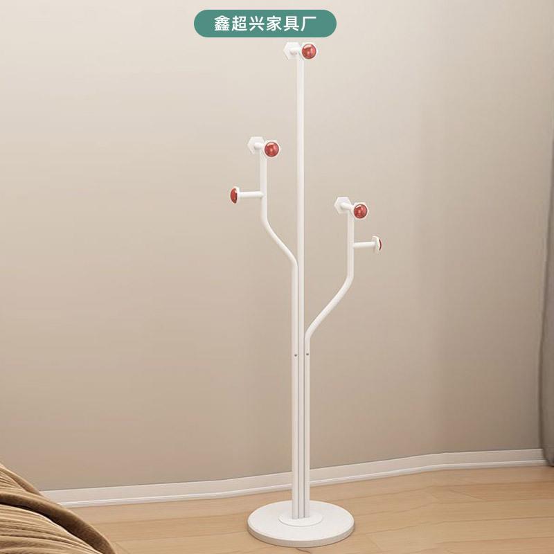 简易衣帽架家用卧室挂包置物架客厅阳台挂衣架树枝铁艺晾衣架