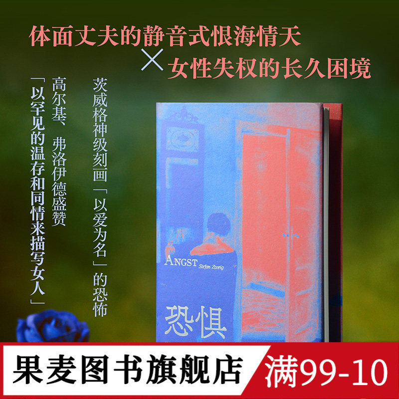 【限量译者签名版】恐惧 斯蒂芬·茨威格 姜乙德文直译 赠书签 外国文学小说 女性文学 果麦图书