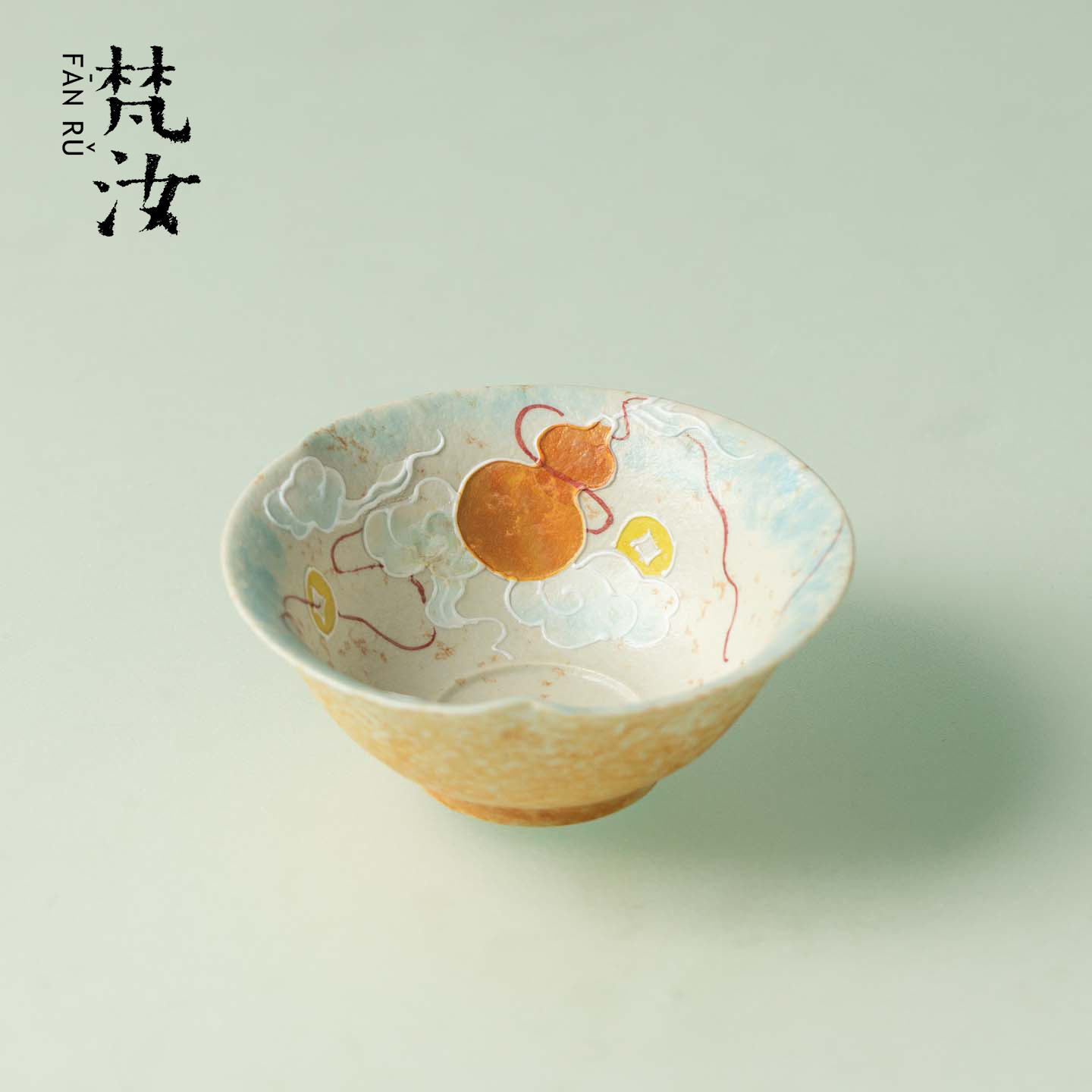 梵汝 陶瓷喝茶小茶杯复古功夫茶单只品茗主人杯女士个人专用口杯图片