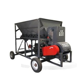 大型泥饼粉碎机河道淤泥营养土粉碎机有机肥牛羊粪污泥打散机