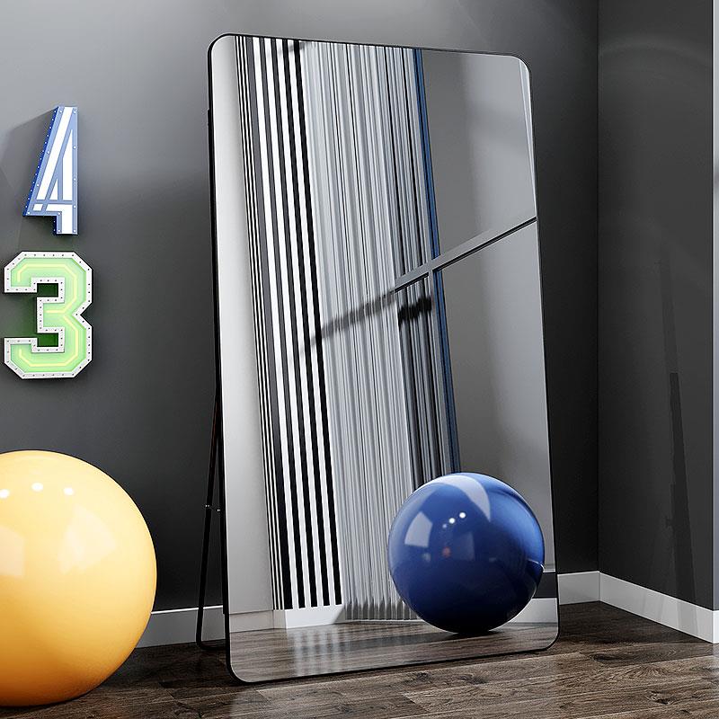 轻奢舞蹈室镜子墙家用跳舞练舞瑜伽健身房照衣可移动全身落何之章