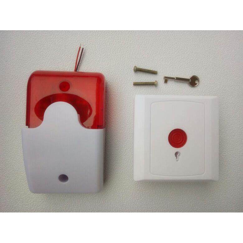 卫生间报警器残卫报紧急按钮求助声光报警器残疾人220V